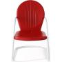 Crosley Furniture Griffith Metal Outdoor Chair - Red