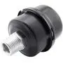 WHYHKJ 1/2'' Thread 20mm Air Compressor Parts Metal Air Compressor Intake Filter Noise Muffler Silencer, Black WHYHKJ 1/2'' Thread 20mm Air Compressor Parts Metal Air Compressor Intake Filter Noise Muffler Silencer, Black