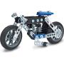 Meccano Erector, 5 in 1 Model Building Set - Motorcycles, 174 Pieces, for Ages 8 and up, STEM Construction Education Toy