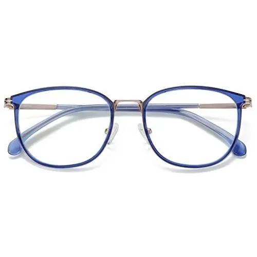 ZENOTTIC Blue Light Blocking Computer Glasses Anti Eye Strain Anti Glare Lens Lightweight Frame Eyeglasses for Women ZENOTTIC Blue Light Blocking Computer Glasses Anti Eye Strain Anti Glare Lens Lightweight Frame Eyeglasses for Women