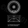 Kitchen Basics 101 Porcelain Drip Pan Set Replacement for Whirlpool W10288051 : 2 ea 6” 93169204b and 8'' 93169205b