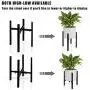 EAZY2HD 2 Pack Adjustable Metal Plant Stand Indoor,Mid Century Modern Plant Stand (14.7 inches in Height), Indoor & Outdoor Plant Stand Fits 9 to 14 Inch Pots (Planter and Pot Not Included) EAZY2HD 2 Pack Adjustable Metal Plant Stand Indoor,Mid Century Modern Plant Stand (14.7 inches in Height), Indoor & Outdoor Plant Stand Fits 9 to 14 Inch Pots (Planter and Pot Not Included)