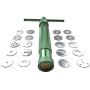 HEVERP Stainless Steel Clay Extruder Sugar Paste Extruder Cake Fondant Decorating Tool Set