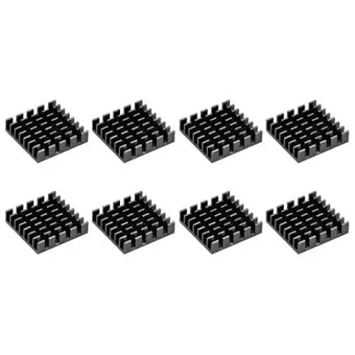 uxcell Electronic Radiators Heatsink for MOS GPU IC Chip Black 22 x 22 x 6 mm 8pcs uxcell Electronic Radiators Heatsink for MOS GPU IC Chip Black 22 x 22 x 6 mm 8pcs