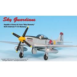 P-51D Korean Air Force Ms Manooky Airplane Miniature Model Metal Die-Cast Scale 1:72 Part# A02WTW72004-004