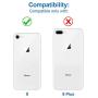 MMOBIEL LCD Metal Back Plate Compatible with iPhone SE 2020/8 Series 4.7 inch with Heat Shield Incl. 3X Screwdrivers