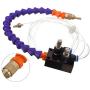 Upgrade Version Mist Coolant Lubrication Spray System for Metal Cutting Engraving Cooling Sprayer Machine for Air Pipe CNC Lathe Milling Drill