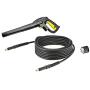 Karcher 26439100 Trigger Gun and 25Ft Replacement Hose, Black