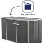 ABSCO 23083XK Bin Box, Woodland Grey