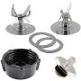 Replacement Part Kit for Oster Blender Ice Blades 4961, 4980 Bottom Cap 4902, Two Gaskets Coupling Kit Drive Stud, Pin , Slinger for Oster & Osterizer Blender Accessories Replacement Part Kit for Oster Blender Ice Blades 4961, 4980 Bottom Cap 4902, Two Gaskets Coupling Kit Drive Stud, Pin , Slinger for Oster & Osterizer Blender Accessories