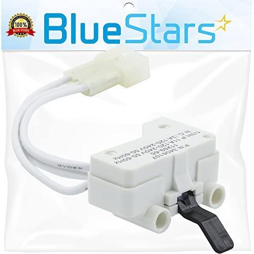 Ultra Durable 3406107 Dryer Door Switch Replacement Part by Blue Stars - Exact fit for Whirlpool & Kenmore Dryers - Replaces 3406109 3405100 3405101 3406100 3406101