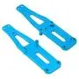 Dilwe 1/12 RC Truck Front Shock Absorber, Metal Board for WL Toys 12423 Truck Car Replacement Parts(Blue 0008B)
