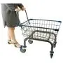 Cart&Supply Heavy Duty Household & Commercial Charcoal Grey Cart with U- Handle (Blue)