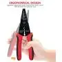WGGE WG-015 Professional crimping tool/Multi-Tool Wire Stripper and Cutter (Multi-Function Hand Tool) WGGE WG-015 Professional crimping tool/Multi-Tool Wire Stripper and Cutter (Multi-Function Hand Tool)