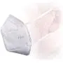 Ratone KN95 (Box of 25) Disposable Three Dimensional Protective 5 Layer Face Mask, Disposable, White Ratone KN95 (Box of 25) Disposable Three Dimensional Protective 5 Layer Face Mask, Disposable, White
