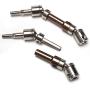 JSQY Wltoys 12428 12423 RC Car Upgrade Metal Parts Drive Shaft Universal Transmission Axis Rockerarm for Feiyue FY-01/02/03/04/05