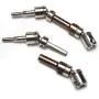 JSQY Wltoys 12428 12423 RC Car Upgrade Metal Parts Drive Shaft Universal Transmission Axis Rockerarm for Feiyue FY-01/02/03/04/05
