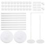 NW 1776 2-Pack 5.25 Ft Balloon column base/Simple arch/Wedding decorations Event party supplies