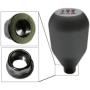 VMS Racing 10x1.5mm Thread 5 Speed Type-R Shift Knob in Gunmetal Grey Gray Silver Billet Aluminum for Honda Civic Si EP3 02 03 04 05 2002 2003 2004 2005