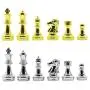 Chess Set with Folding Metal Chess and Classic Handmade Standard Parts, Metal Chess Set for Adults and Children Chess Set with Folding Metal Chess and Classic Handmade Standard Parts, Metal Chess Set for Adults and Children