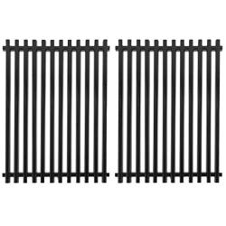 Broilmann 15 Inch Grill Grates for Weber Genesis Silver A, Spirit 500, Spirit E-210, Spirit S-200/210, Porcelain Enameled Cooking Grid Grates, Replacement for Weber 7522 7523 65904 65905