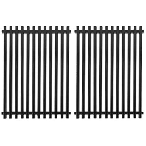 Broilmann 15 Inch Grill Grates for Weber Genesis Silver A, Spirit 500, Spirit E-210, Spirit S-200/210, Porcelain Enameled Cooking Grid Grates, Replacement for Weber 7522 7523 65904 65905