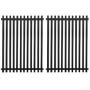 Broilmann 15 Inch Grill Grates for Weber Genesis Silver A, Spirit 500, Spirit E-210, Spirit S-200/210, Porcelain Enameled Cooking Grid Grates, Replacement for Weber 7522 7523 65904 65905