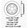 (Front+Rear Kit)(High-End) 4 Cross-Drilled Disc Brake Rotors + 8 Semi-Metallic Pads(Fits:- 5lug)