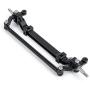 SHYOSUCCE Metal Front Steering Rod Link Pole Wheel Axle for 1/14 RC Car Tow Trailer Truck Upright Part