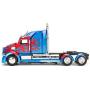 Jada Toys Metals Transformers Optimus Prime 1:24 Diecast Vehicle Blue and Red