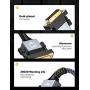 HDMI to DVI Cable (6 Feet) Bi-Directional Nylon Braid Support 1080P Full DVI-D Male to HDMI Male High Speed Adapter Cable Gold Plated for PS4, PS3,HDMI Male A to DVI-D