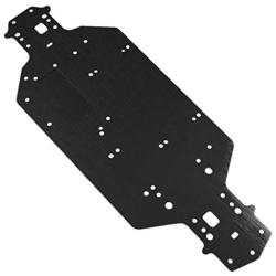 Facibom for HSP 03001 03602 Aluminum Alloy Metal Chassis 3MM Thickness 1/10 Upgrade Parts for Flying Fish 94103 94123,Black