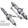 VERBAY Metal Front & Rear Bridge Axle Gear Box for WPL C14 C24 C34 C44 B14 B24 1/16 RC Truck Car Upgrade Parts Accessories