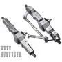 Camisin Metal Front & Rear Bridge Axle Gear Box for WPL C14 C24 C34 C44 B14 B24 1/16 RC Truck Car Upgrade Parts Accessories