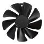 Quata 95Mm CF1015H12D DC12V Video Card Cooler Cooling Fan Replace for Sapphire Nitro RX480 8G RX 470 4G GDDR5 RX570 4G / 8G D5 RX580 8G