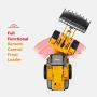Top Race 10 Channel Full Functional Remote Control Front Loader Construction Tractor, Full Metal Bulldozer Toy Can Dig up to 3.5 Lbs, 1:14 Scale TR-213