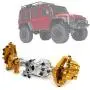 Tbest RC Front Rear Axle, Front Rear Axle RC Car Accessory Modification Parts Fit for Traxxas4 Trx4 Car Tbest RC Front Rear Axle, Front Rear Axle RC Car Accessory Modification Parts Fit for Traxxas4 Trx4 Car