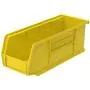 Akro-Mils 30224 AkroBins Plastic Storage Bin Hanging Stacking Containers, (11-Inch x 4-Inch x 4-Inch), Yellow, (12-Pack) (30224YELLO)