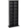 Prepac Double Media (DVD,CD,Games) Storage Tower, Black Prepac Double Media (DVD,CD,Games) Storage Tower, Black