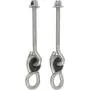 Swing Set Stuff 4'' x 3/8'' Nylon Bushing Swing Hanger (Pair) with SSS Logo Sticker