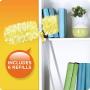 Swiffer Duster Super Extender Handle Starter Kit, 6 Heavy Duty Refills