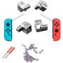 Right Left Controller Lock Buttons Lock Buckles Lock Spring Screwdriver Kit JC Handle Buckle Button for Nintendo Switch Joy-Con (Metal Lock and Spring)