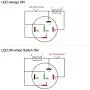 Taien Latching Pushbutton Switch for 16mm 5/8'' Mounting Hole ON/Off Black Metal Shell with Red LED Light Taien Latching Pushbutton Switch for 16mm 5/8'' Mounting Hole ON/Off Black Metal Shell with Red LED Light