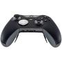 eXtremeRate Matte Chrome Silver Accent Rings Accessories for Xbox One Elite, Elite Series 2 Controller, Replacement Parts Profile Switch Buttons for Xbox One Elite Controller - Pack of 2