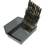Drill America D/A29S-CO-SET 29 Piece m42 Cobalt Screw Machine (Stub) Drill Bit Set (1/16'' - 1/2'' x 64ths), D/ASTCO Series Drill America D/A29S-CO-SET 29 Piece m42 Cobalt Screw Machine (Stub) Drill Bit Set (1/16'' - 1/2'' x 64ths), D/ASTCO Series