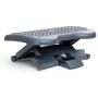 Mind Reader Comfy Rest, Ergonomic Foot, Pressure Relief for Comfort, Back, and Body, 3 Height, Black