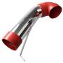 BLACKHORSE-RACING 4'' Cold Air Intake System Kit with Heat Shield Compatible with Chevy Chevrolet GMC 1999 2000 2001 2002 2003 2004 2005 2006 V8 4.8L/5.3L/6.0L(Red)
