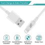 LUOSIKE iPhone Charger 10 ft Cable with Wall Plug (4 Pack), Dual USB Wall Charger Block with 2X10 Foot Long Charging Cord Compatible with iPhone 11/11 Pro/11 Pro Max/Xs/Xs Max/XR/X 8/7/6/6S Plus, iPad