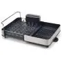Joseph Joseph Stainless-Steel Extendable Dual Part Dish Rack Non-Scratch and Movable Cutlery Drainer and Drainage Spout, One-size, Gray Joseph Joseph Stainless-Steel Extendable Dual Part Dish Rack Non-Scratch and Movable Cutlery Drainer and Drainage Spout, One-size, Gray