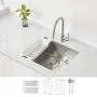 Modena Undermount Kitchen Sink Set, 16-Gauge Stainless Steel (21-Inch Single Bowl) Modena Undermount Kitchen Sink Set, 16-Gauge Stainless Steel (21-Inch Single Bowl)